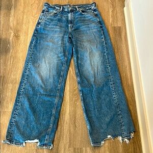 American Eagle Outfitters - Super High-Rise Baggy Wide Leg Jeans